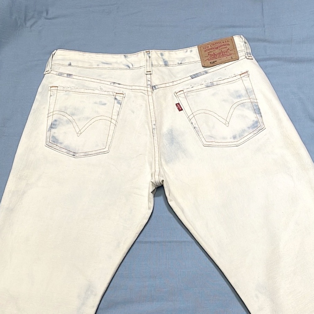 Levi’s 518 Super Low Bootcut Vintage Jeans 7 L - Picture 3 of 16